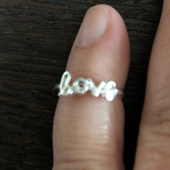 🌸Toe ring (adjustable) “love” (new)🌸 - Picture 1 of 2